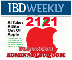Marketing image of Investors Business Daily Digital Edition - IBD Weekly 2021 Collection course program - investing lessons
